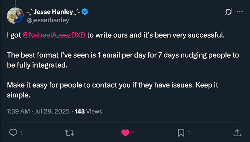 jesse hanley founder of bento recommends nabeel azeez founder of dropkick copy for saas email copywriting